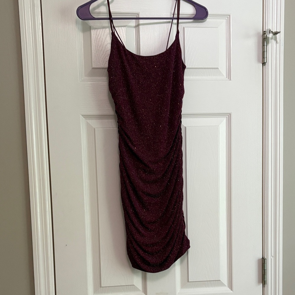 B Darlin glitter red homecoming dress size 3/4